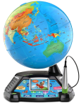 Magic Adventures Globe world globe on digital stand with stylus