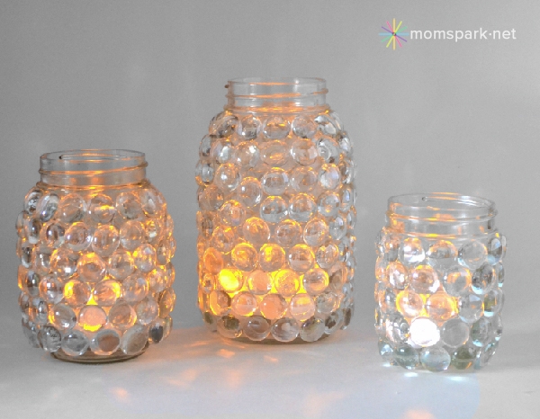 mason jar luminaries