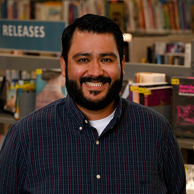 Rene Leyva Library Director headshot